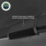 XD Nomadic 270 LT Awning - Black Fabric and Travel Cover Velcro