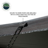 XD Nomadic 270 LT Awning - Black Fabric and Travel Cover Guide Line