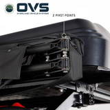 XD Nomadic 270 LTE Awning - Black Fabric and Travel Truss Design