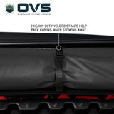 XD Nomadic 270 LTE Awning - Black Fabric and Travel Strap