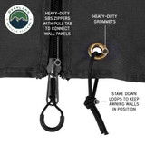 XD Nomadic 180 LTE Awning Walls Zipper