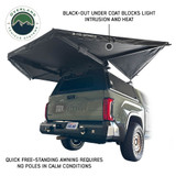 XD Nomadic 315 Degree Awning - Black Fabric and Travel Cover Bottom