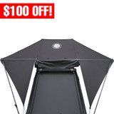 XD Nomadic 315 Degree Awning - Black Fabric and Travel Cover Top
