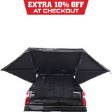 XD Nomadic 315 Degree Awning - Black Fabric and Travel Cover Top
