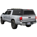 Expedition Truck Cap for 2016–2023 Toyota Tacoma 5 ft & 6 ft Beds - Full Wing Doors & 3rd Brake Light 3 Quarter