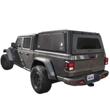 Expedition Truck Cap for 2020-2027 Jeep Gladiator 5 ft Bed - Full Wing Doors 3 Quarter
