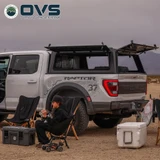 Expedition Truck Cap for 2021-2027 Ford F-150 5.5 ft & 6.5 ft Beds - Full Wing Doors & 3rd Brake Light Lifestyle