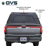 Expedition Truck Cap for 2021-2027 Ford F-150 5.5 ft & 6.5 ft Beds - Full Wing Doors & 3rd Brake Light
 Rear