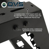 Ruff Rax 2021-2026 Rivian R1T 4.5 ft Bed Rack Modular Storage System Corner