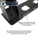 Ruff Rax 2021-2026 Rivian R1T 4.5 ft Bed Rack Modular Storage System Mounting Point