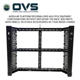 Ruff Rax 2021-2027 Rivian R1T 4.5 ft Bed Rack Modular Storage System Under