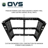 Ruff Rax 2021-2026 Rivian R1T 4.5 ft Bed Rack Modular Storage System Low