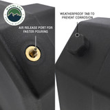 Multi-Purpose Fluid Tanks with Mounting Bracket Air Release