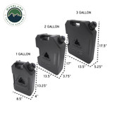 Multi-Purpose Fluid Tanks with Mounting Bracket Dimensions