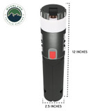 Nova LED Portable RGB Light with Rechargeable Power Bank Collapsed Nova LED Portable RGB Light with Rechargeable Power Bank Collapsed