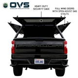 Expedition Truck Cap for 2019-2027 Chevy Silverado / GMC Sierra 1500 5.8 ft Bed - Full Wing Doors Rear Open