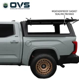 Expedition Truck Cap for 2022-2027 Toyota Tundra 5.5 ft Bed - Full Wing Doors Open Side