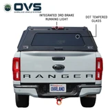 Expedition Truck Cap for 2019-2023 Ford Ranger 5 ft Bed - Full Wing Doors Rear Closed