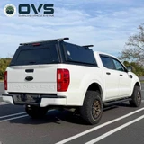 Expedition Truck Cap for 2019-2023 Ford Ranger 5 ft Bed - Full Wing Doors Lifestyle