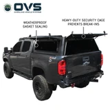 Expedition Truck Cap for 2015-2022 Chevy Colorado / GMC Canyon 5.5 ft Bed - Full Wing Doors Open