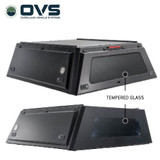 Expedition Truck Cap for 2024-2025 Ford Ranger 5 ft Bed - Full Wing Doors  3 Quarter