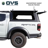Expedition Truck Cap for 2024-2025 Ford Ranger 5 ft Bed - Full Wing Doors  Side Open