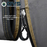 HD Nomadic 270 Degree Awning Walls - Dark Gray Body with Storage Bag Zipper