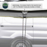 HD Nomadic 270 Passenger Side Awning with Bracket Kit for Mid - High Roofline Vans Tie Down