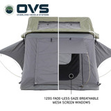 HD Nomadic Standard Soft Shell Roof Top Tent - Grey Body & Green Rainfly Screen