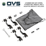 HD Bushveld Cantilever Hard Shell Roof Top Tent - Grey Body & Tan Rainfly Hardware