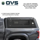 Expedition Pro+ Truck Cap for 2024-2027 Toyota Tacoma - Full Windows Side