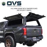 Expedition Pro+ Truck Cap for 2024-2027 Toyota Tacoma - Full Windows Open