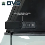 Expedition Truck Cap for 2021-2027 Ford F-150 - Full Window Doors Latches