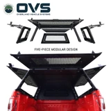 Expedition Truck Cap for 2021-2027 Ford F-150 - Full Window Doors Open