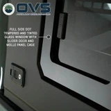 Expedition Pro+ Truck Cap for 2023-2027 Ford F-250 / F-350 6.8 ft Bed - Full Window Doors Sealing