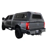 Expedition Pro+ Truck Cap for 2023-2027 Ford F-250 / F-350 6.8 ft Bed - Full Window Doors 3 Quarter