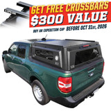 Expedition PRO+ Truck Cap for 2022-2027 Ford Maverick - Full Window Doors