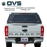 Expedition Pro+ Truck Cap for 2019-2023 Ford Ranger 5 ft Bed - Full Window Doors Rear