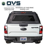 Expedition Pro+ Truck Cap for 2024-2025 Ford Ranger 5 ft Bed - Full Window Doors Rear Closed