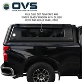 Expedition Pro+ Truck Cap for 2019-2027 Chevy Silverado / GMC Sierra 1500 - Full Window Doors Side