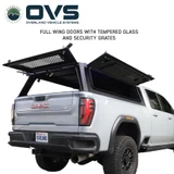 Expedition Pro+ Truck Cap for 2020-2027 Chevy Silverado / GMC Sierra 2500/3500 6.9 ft Bed - Full Windows 3 Quarter Rear