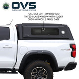 Expedition Pro+ Truck Cap for 2023-2027 Chevy Colorado / GMC Canyon 5 ft Bed - Full Window Doors Side Closed