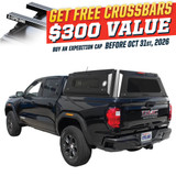 Expedition Pro+ Truck Cap for 2023-2027 Chevy Colorado / GMC Canyon 5 ft Bed - Full Window Doors