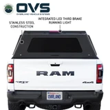 Expedition Pro+ Truck Cap for 2019-2027 RAM 1500 5.7 ft Bed - Full Window Doors Closed Rear