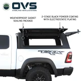 Expedition Pro+ Truck Cap for 2019-2027 RAM 1500 5.7 ft Bed - Full Window Doors Open Side