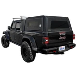 Expedition Pro+ Truck Cap for 2020-2027 Jeep Gladiator 5 ft Bed - Full Window Doors 3 Quarter