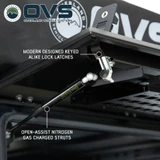 Expedition Pro+ Truck Cap for 2020-2027 Jeep Gladiator 5 ft Bed - Full Window Doors Strut