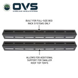 Ruff Rax Cross Member Support Brace for Full-Size Bed Racks Front