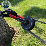 23” 5/8” Soft Recovery Shackle With A Breaking Strength of 44,500 lbs. Product in Use