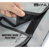 14019935 King 4WD Premium Upper Door Skins Black Diamond Passenger & Driver Side Jeep Wrangler TJ 1997-2006
